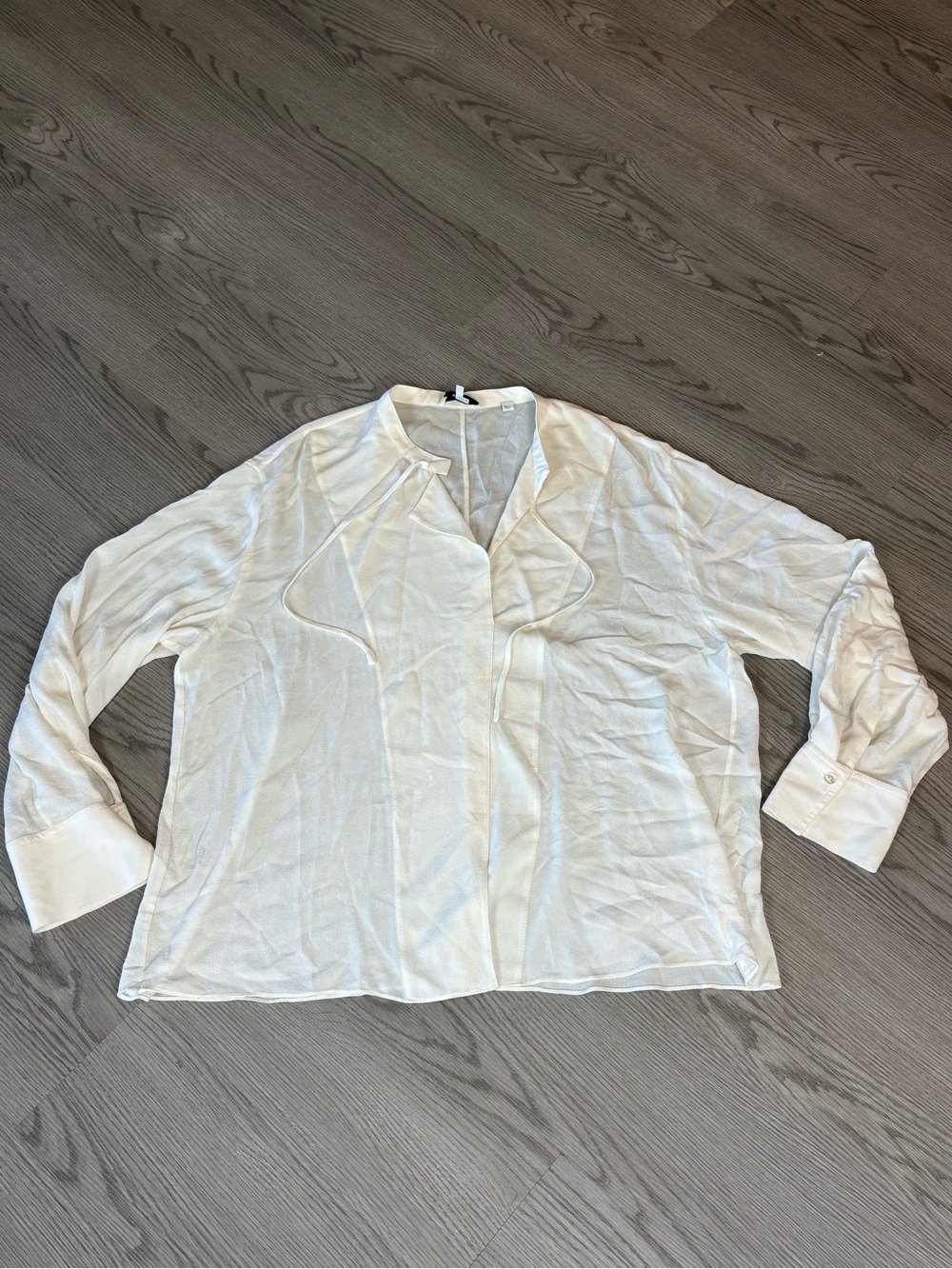 Vince White Lightweight Women's Blouse
